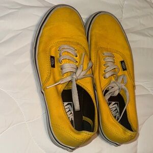 Vans Men's Bright Yellow Sneakers